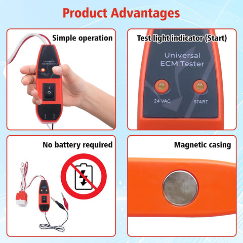 FUHUOLU ECM Tester battery-free design enables fast setup