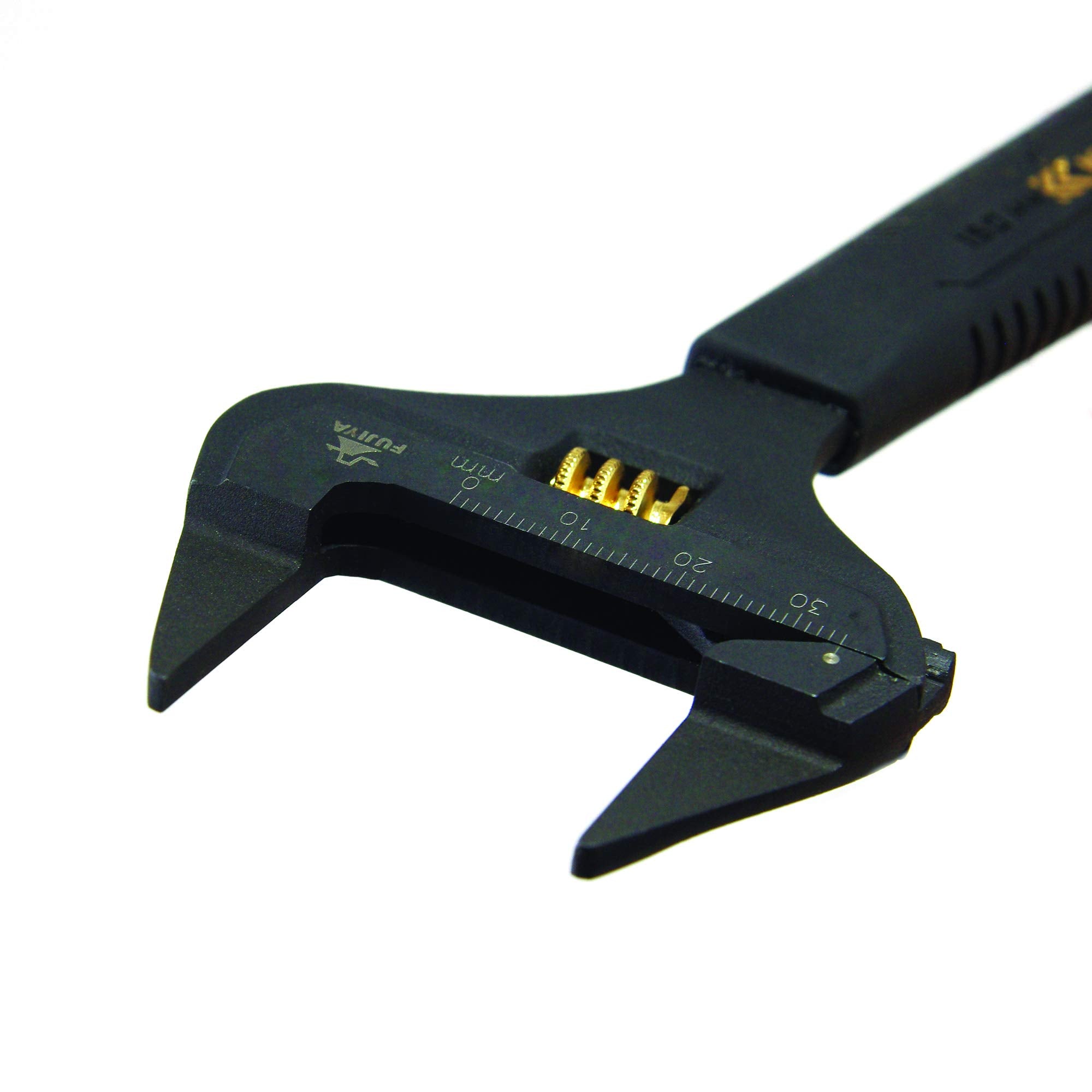 Fujiya FLT-34-BG used for mounting casters and wiring connectors in tight spaces.