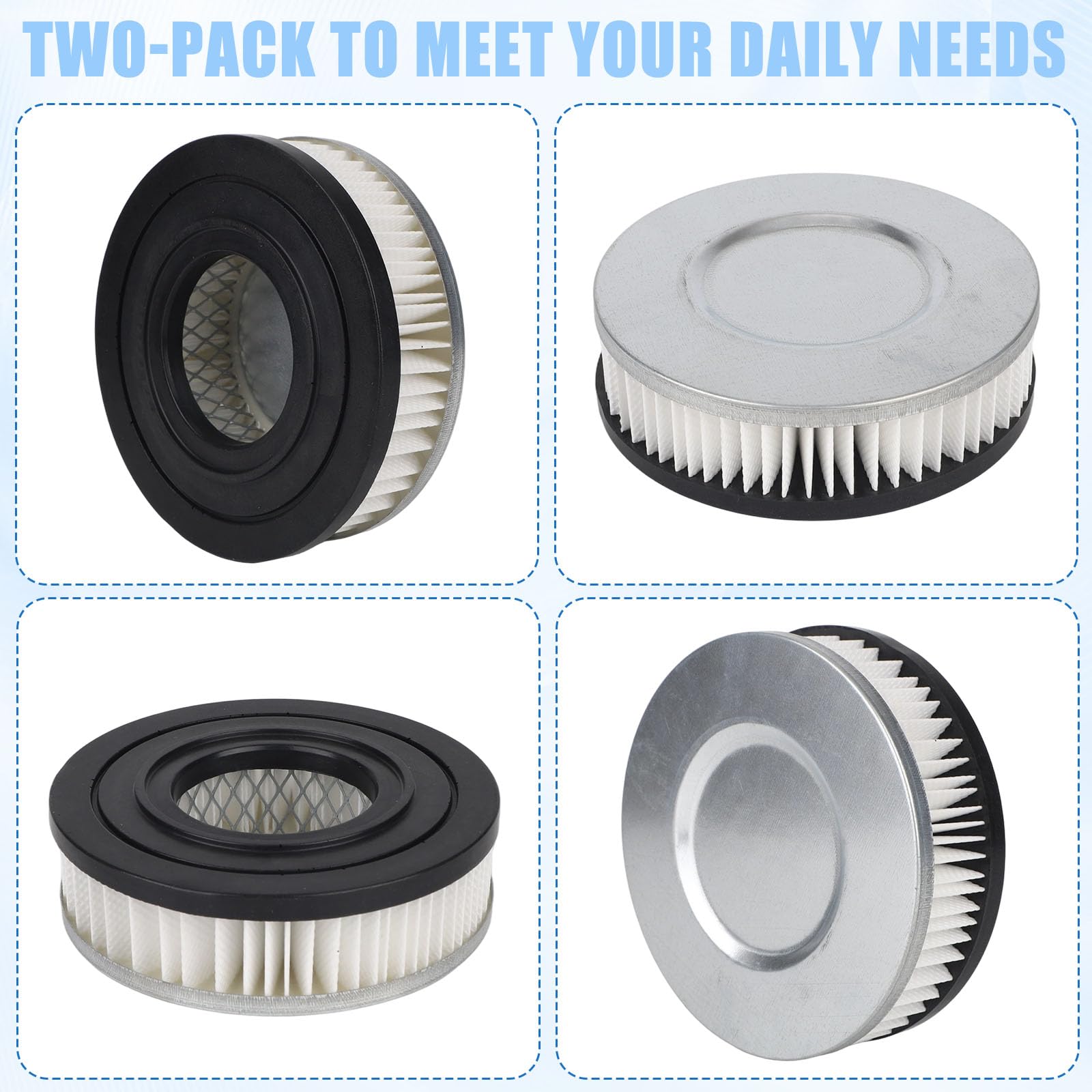 Fukaisu washable and reusable Pavc101 filter extends filter life between cleanings.