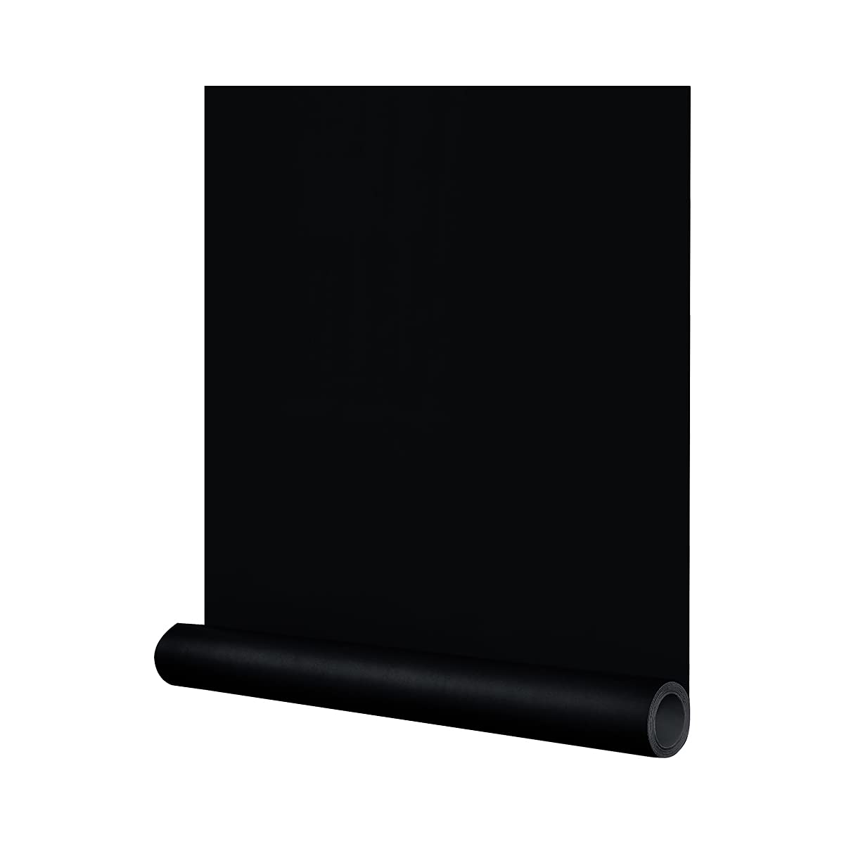 FUKU MON black wallpaper roll 24x394 for seamless surface coverage and quick DIY decor.