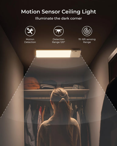 FULEN motion sensor in day mode detects movement within about 16 feet.