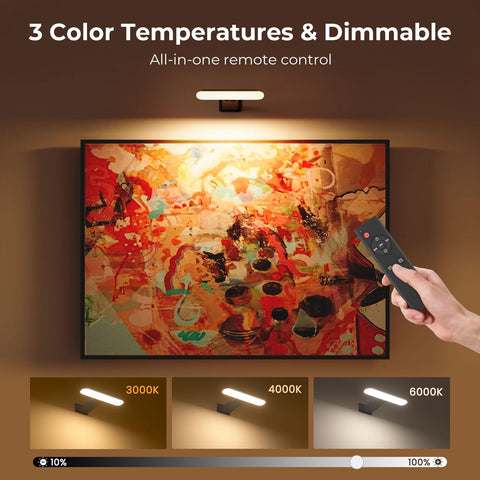 FULEN light offers warm natural and cool white temperatures for mood tuning.
