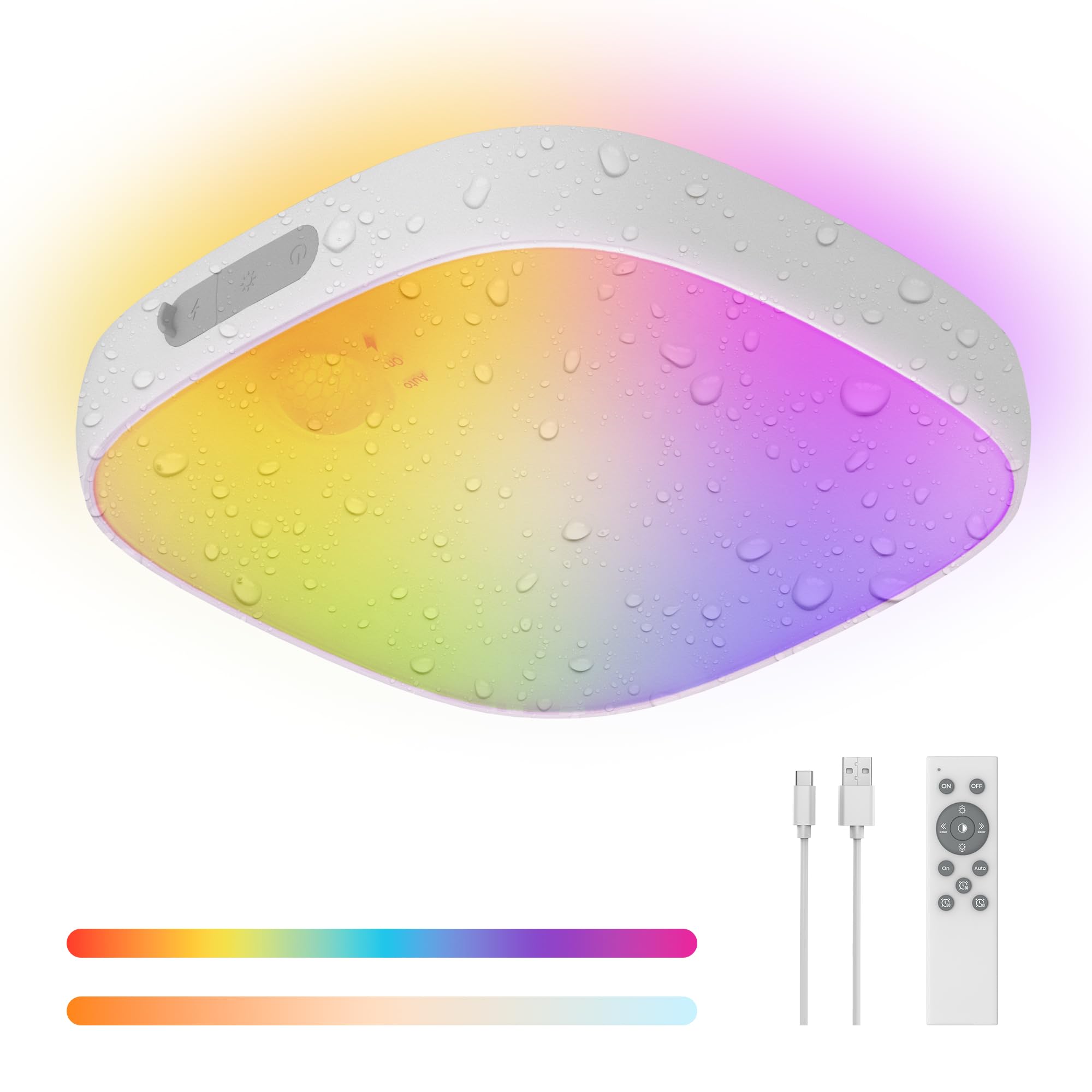 FULEN Shower Lights with IP65 waterproof seal for humid bathrooms