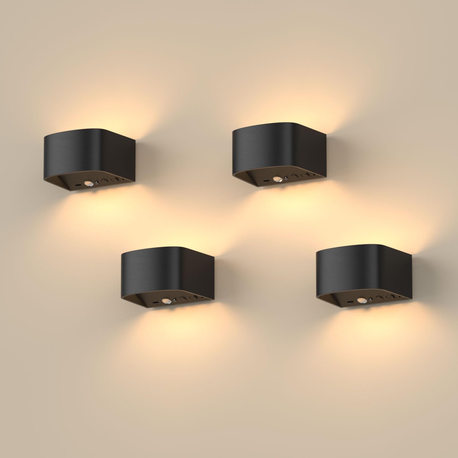FULEN three-color temperature adjustable wall lamp for customizable mood