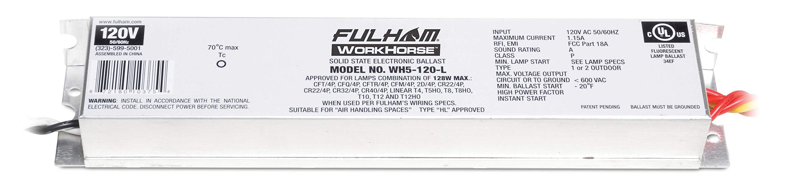 Fulham WorkHorse 5 ballast in use for retrofit lighting efficiency