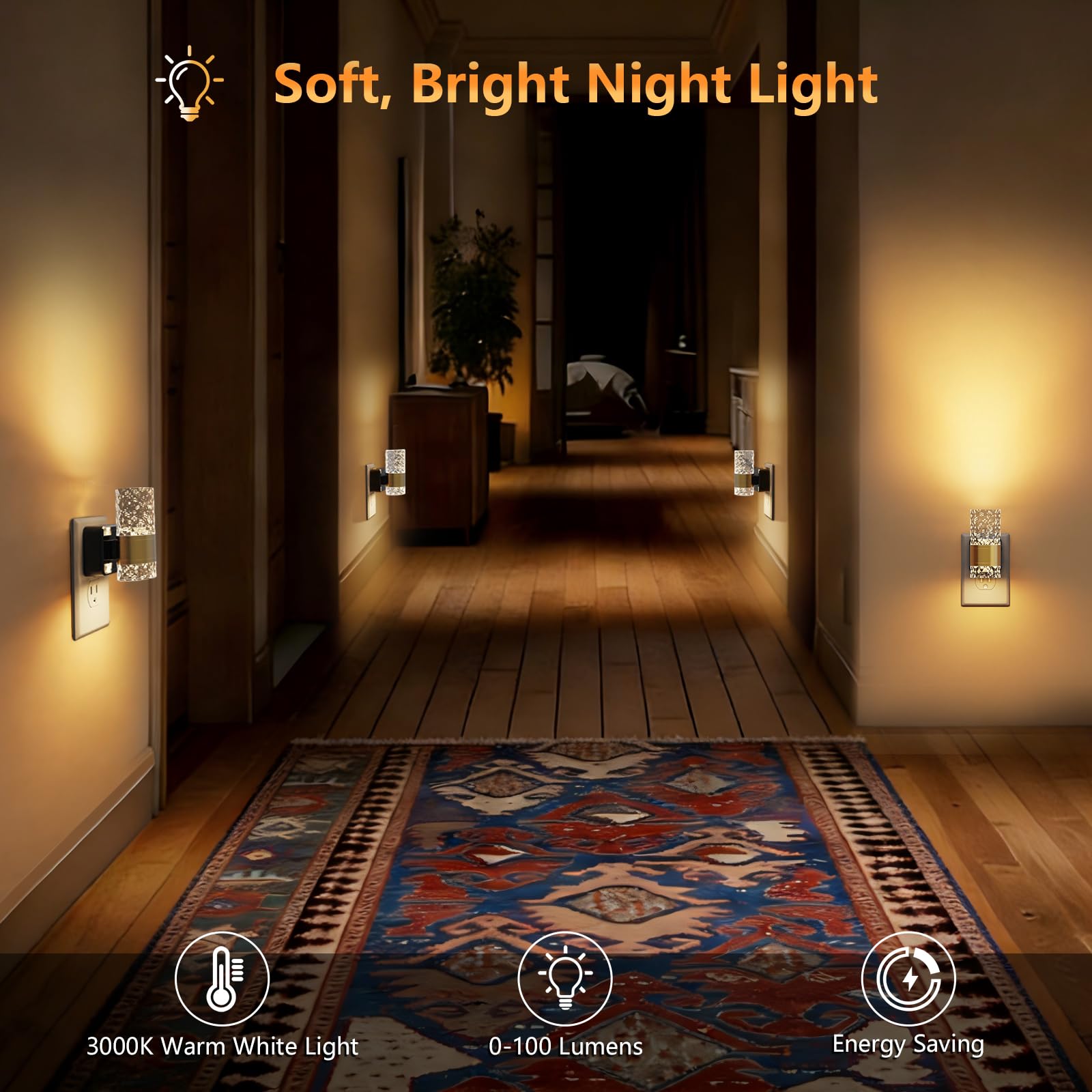 Fuligent dusk-to-dawn sensor activates automatically in low light.