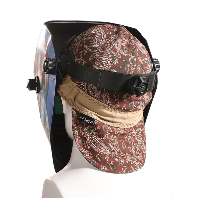 Fullsheild reversible welding cap color option B folded showing versatile styling.