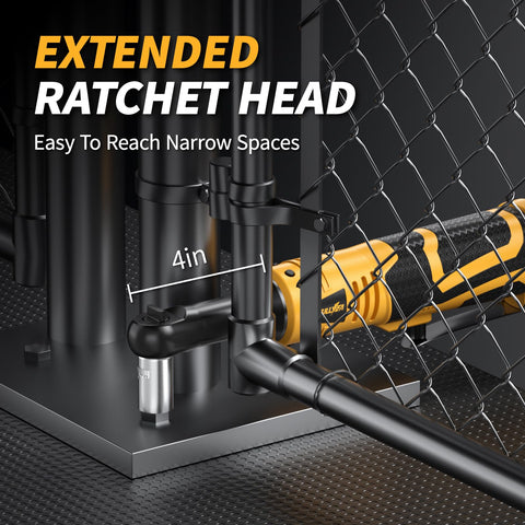 FULLYEA 7-socket set and extension bars for versatile tasks