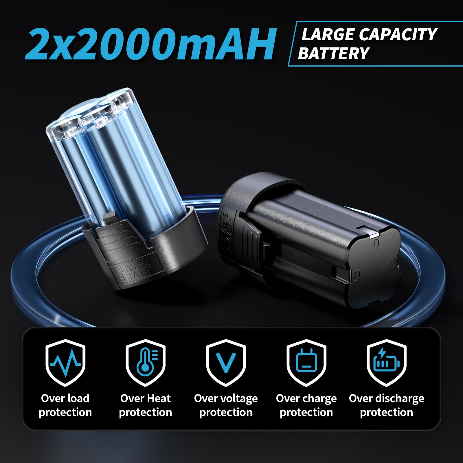 Seven sockets included for versatile fastening with FULLYEA kit