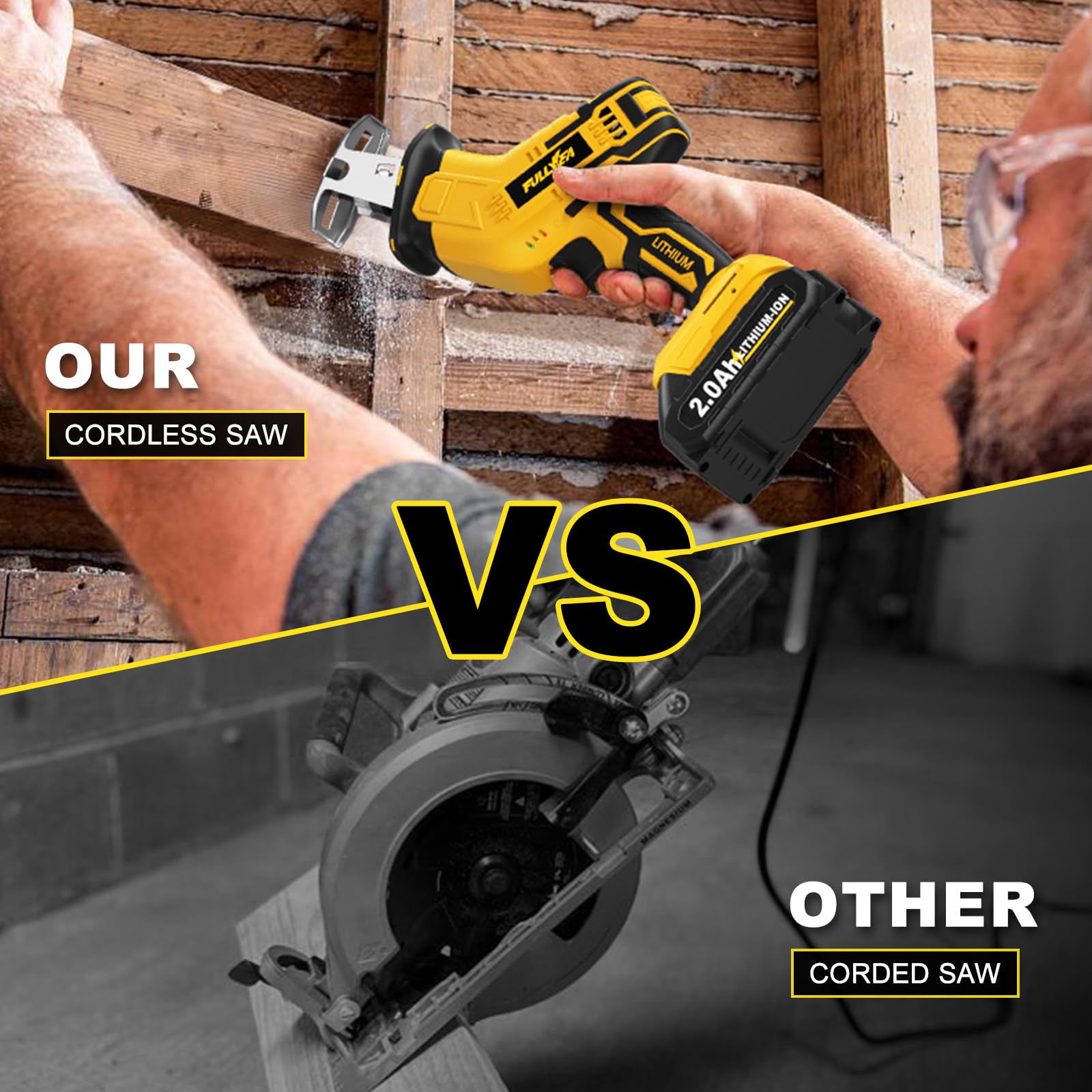FULLYEA ergonomic handheld design reduces user fatigue.