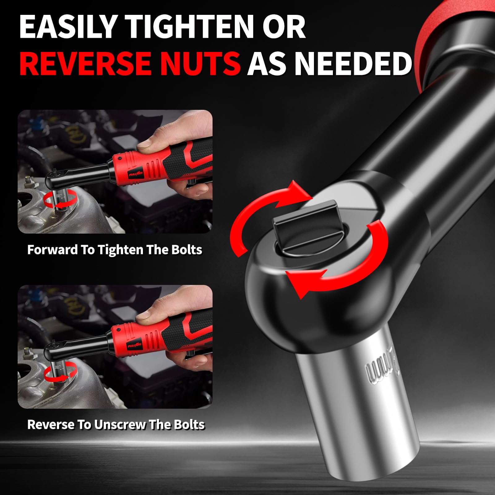 FULLYEA seven sockets cover common fasteners.