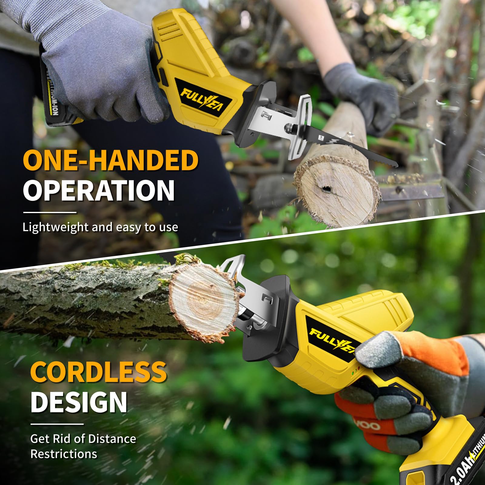 FULLYEA wood cutting depth up to 50mm for framing tasks