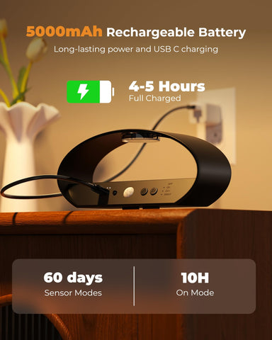 FULNIX battery-powered stair light for safe, step-by-step guidance
