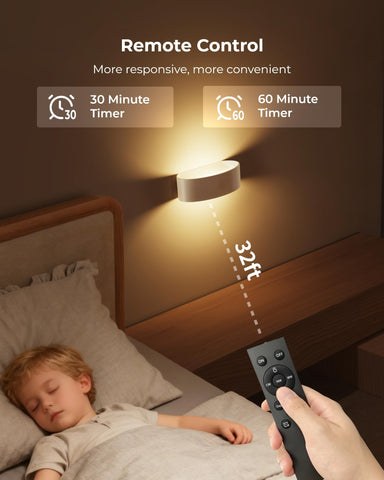 FULNIX bedroom ambient light enhances cozy atmosphere