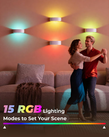 Fulnix wall light remote control in action for easy setup