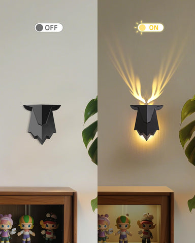 Fuloon Antler Night Light with timer modes for energy-efficient use.