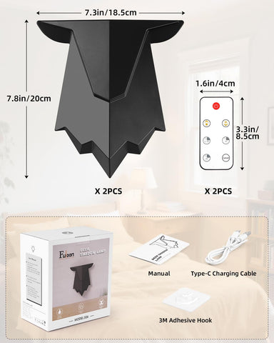Fuloon Antler Projection Light offers adjustable brightness for bedtime or ambient glow.