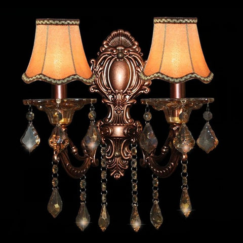 Fuloon coffee shade fits most fixtures while softening light for cozy evenings.
