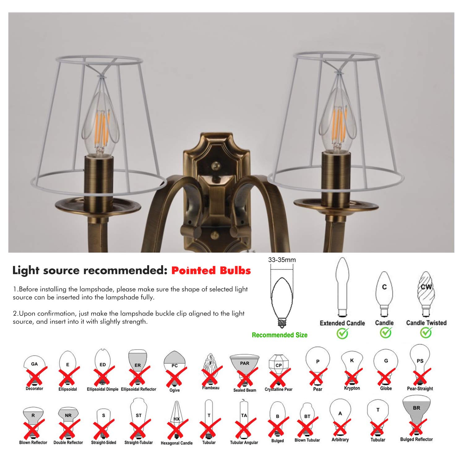 Fuloon easy clip-on install saves time on shade upgrades.