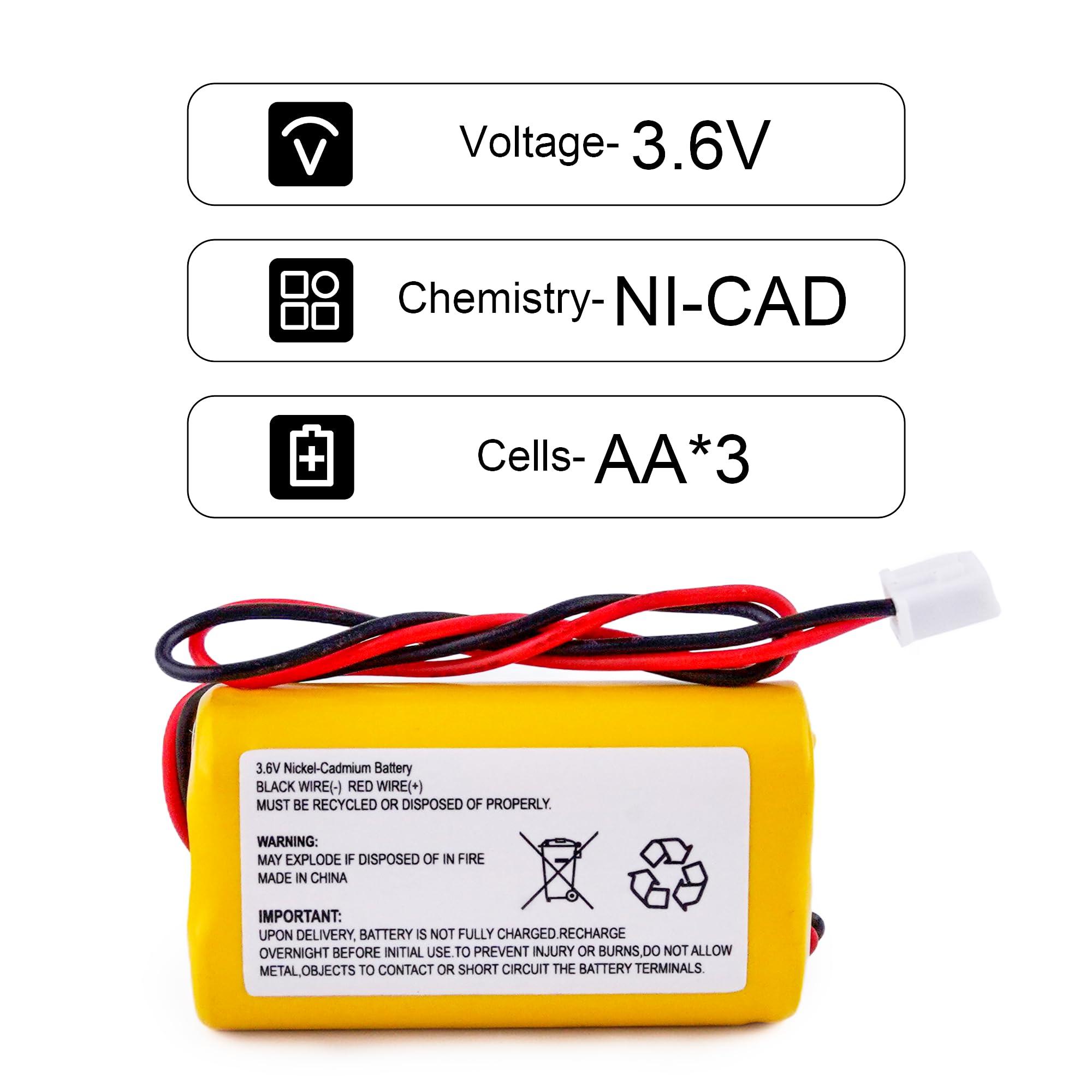 Fulpower pre-charged replacement for quick installation.