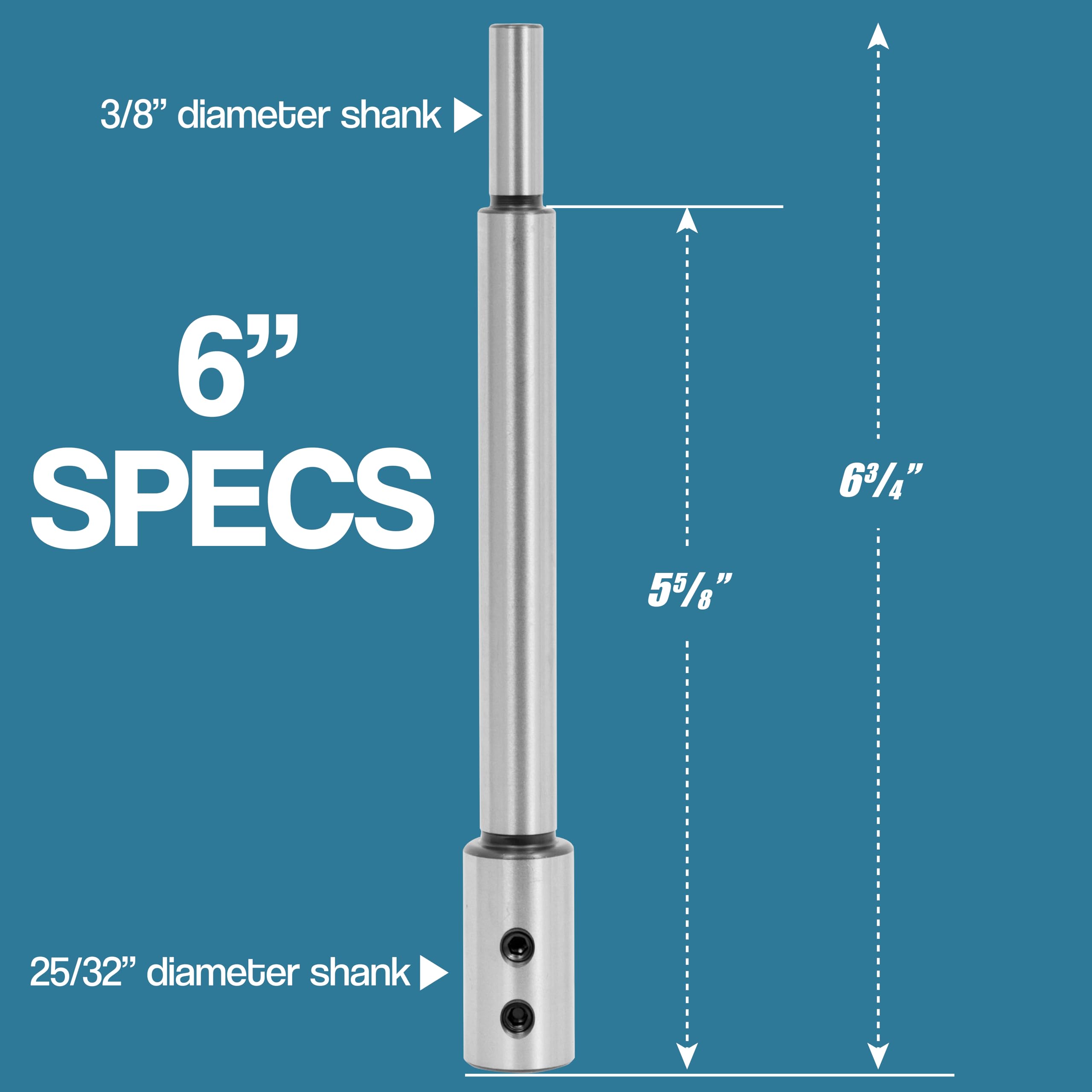 Fulton heavy-duty steel construction supports durable woodworking extensions.