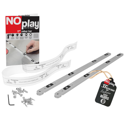 Fulton NoPlay miter bar with expandable-glide shown for precise alignment.