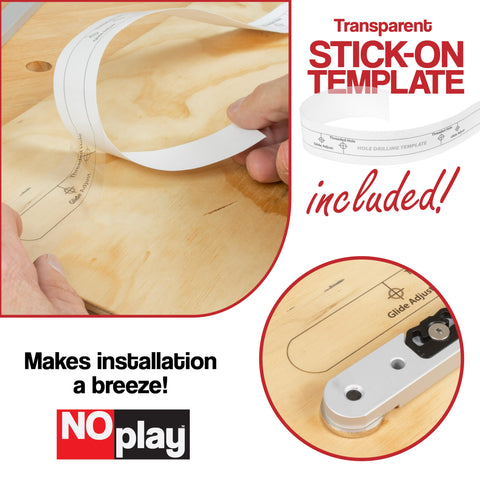 Fulton NoPlay miter bar standard-slot-fit compatible with common slots.
