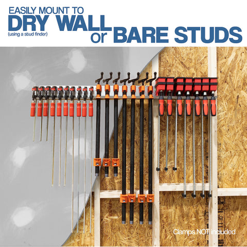 Fulton wall-mount 16in-center image highlights precise spacing for studs or drywall.
