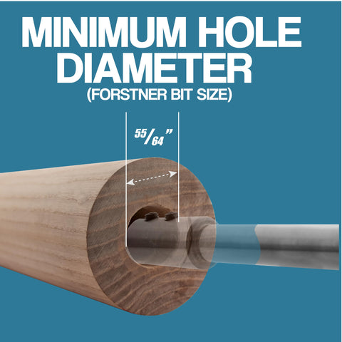 Fulton woodturning and furniture projects benefit from this extension set.