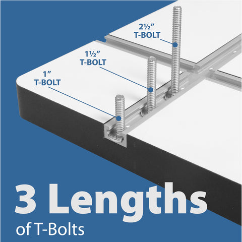 Fulton thru knobs simplify alignment during repetitive jig changes