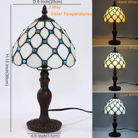 FUMAT Tiffany office table lamp for focused desk lighting.