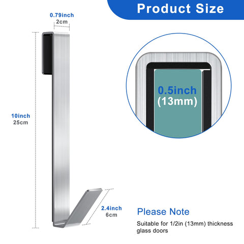FUMAX stainless steel 304 towel hook resists rust in bathrooms.