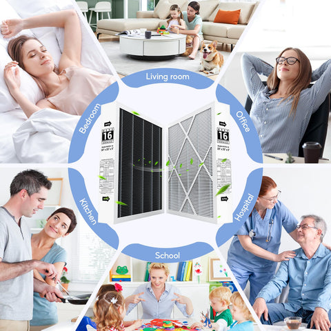 Durable filter design supports year-long use.