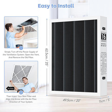 Two-pack packaging ready for convenient HVAC swap.