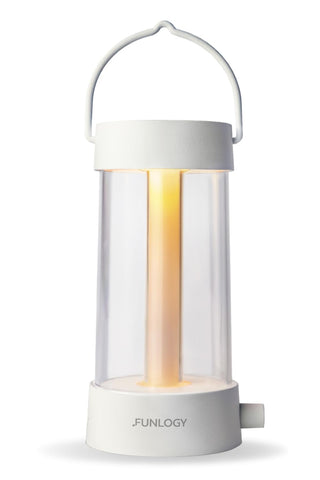 FUNLOGY Lantern 360-dimmable light ideal for camping and cozy indoor reading