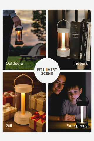FUNLOGY Lantern high-CRI Ra95 renders true colors for meals and crafts