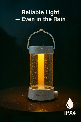 FUNLOGY Lantern vintage matte finish suits indoor and outdoor setups