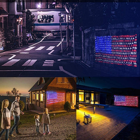 FUNIAO ideal gift flag lights for patriotic celebrations.