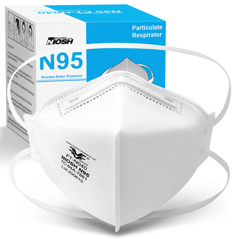 Funight N95 mask 20-pack box ready for bulk protection and easy storage