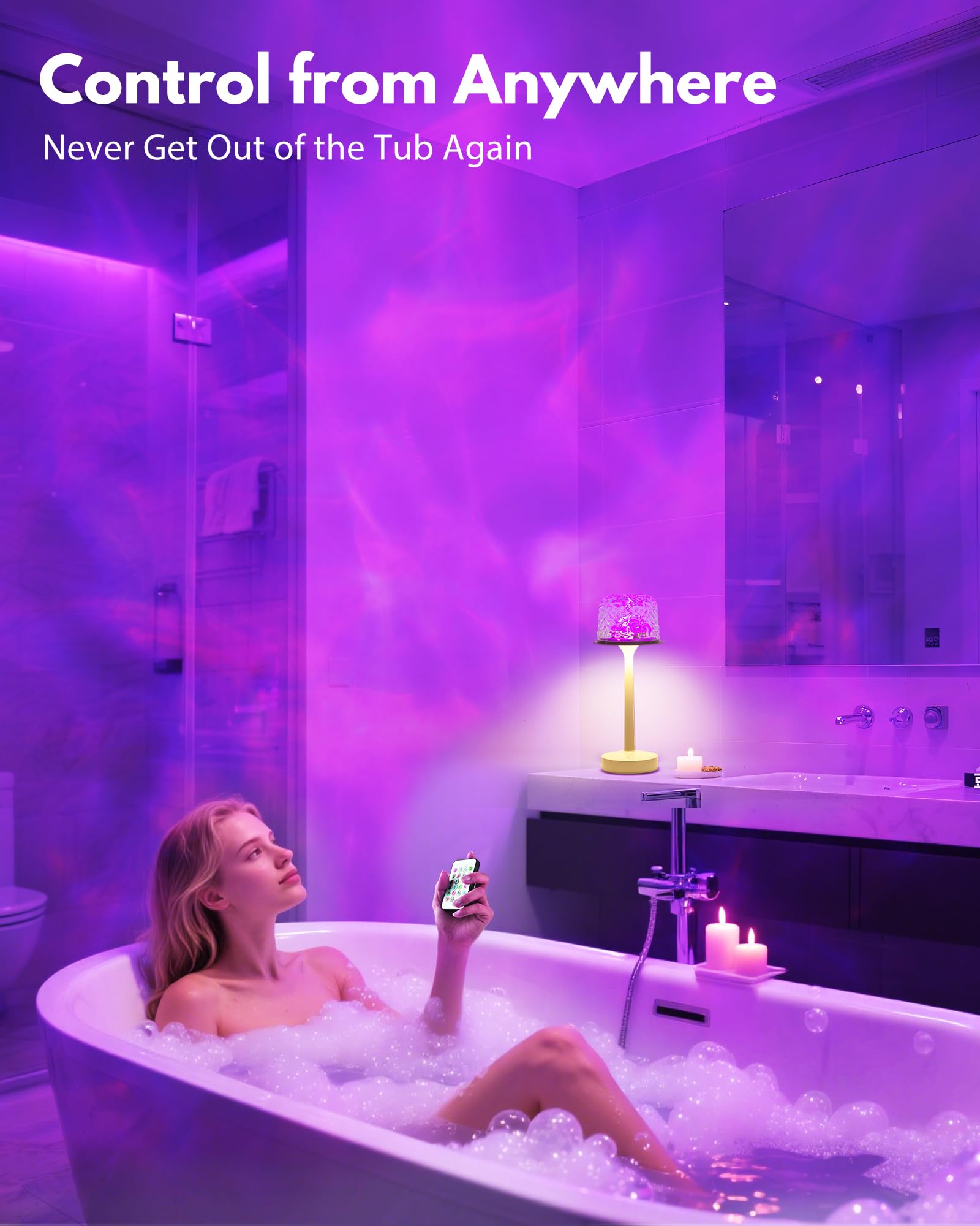 Funlenry 16-color mood lighting for customizable ambiance.