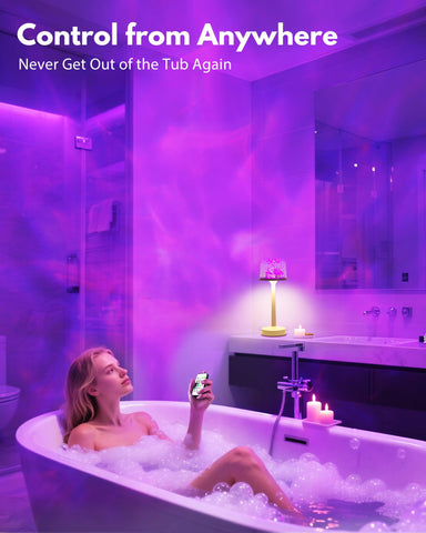 Funlenry 16-color mood lighting for customizable ambiance.