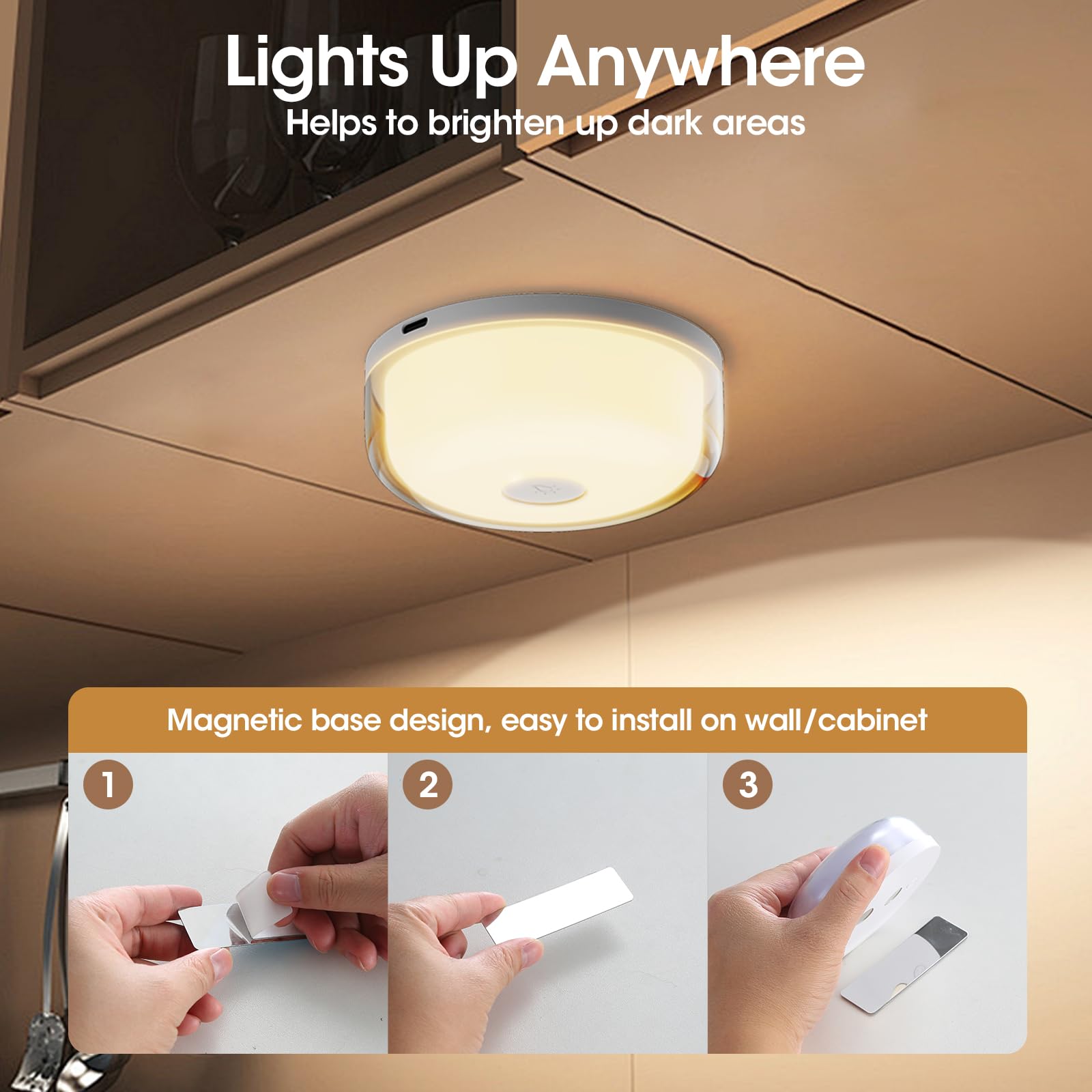 Funlenry shower light delivers long battery life on a single charge.