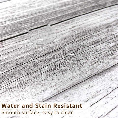 funlife stair risers on cabinet to add cohesive rustic style
