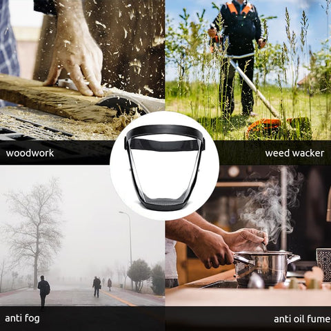 Funluck woodworking shield ideal for dust protection during tasks.