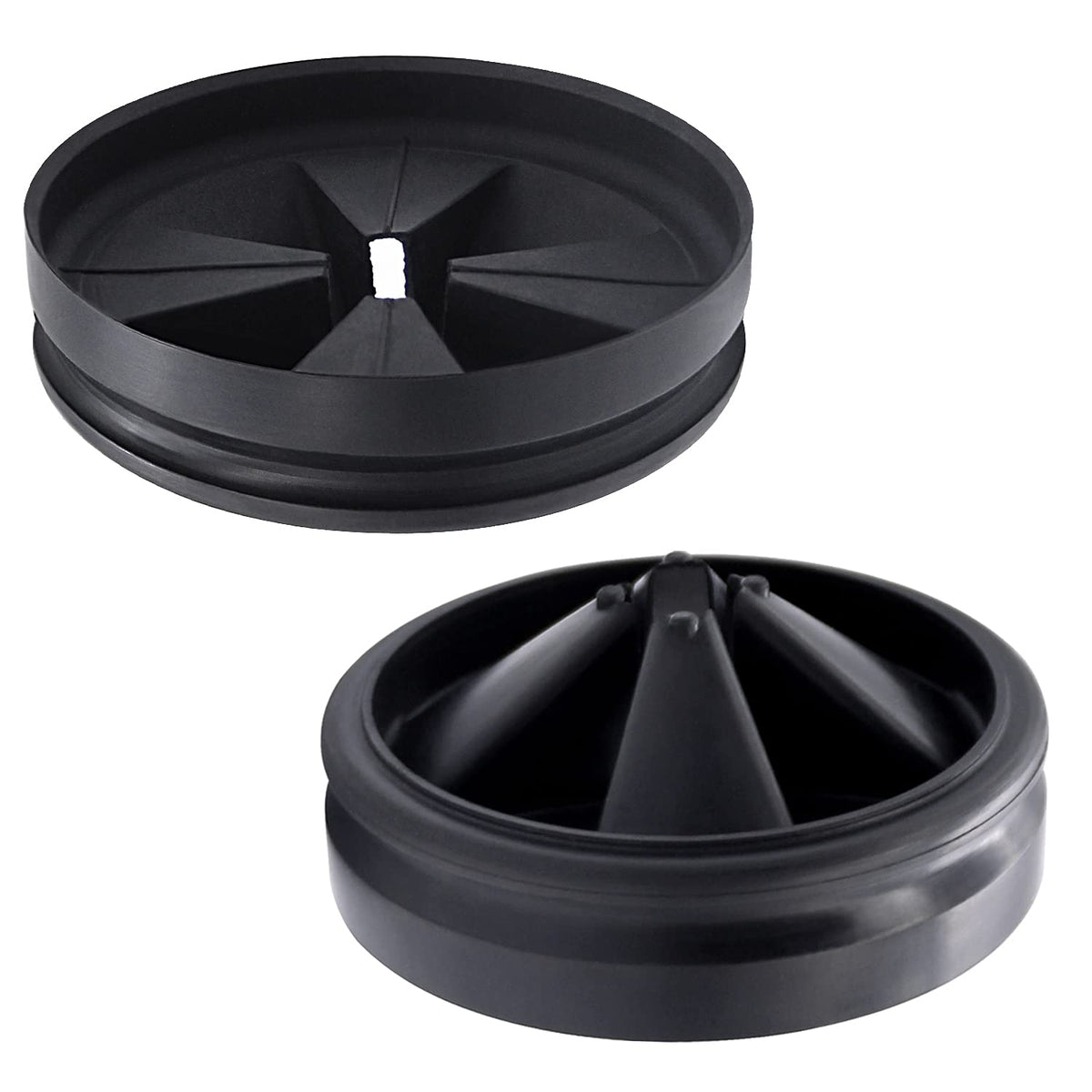 Funmit removable quiet collar sink baffle reduces splash on InSinkErator Evolution