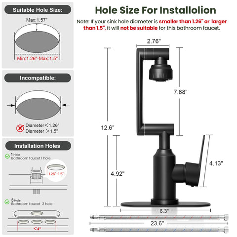 FunnyAir aerator offers two modes for gentle stream or strong spray.