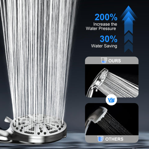 FunnyAir power jets boost cleaning mode and nozzle performance in one unit.