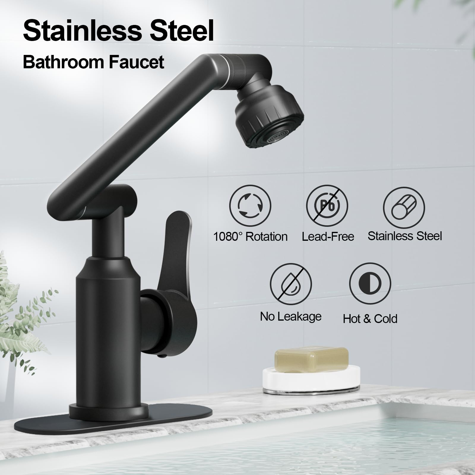 FunnyAir stainless steel body resists corrosion for lasting durability.