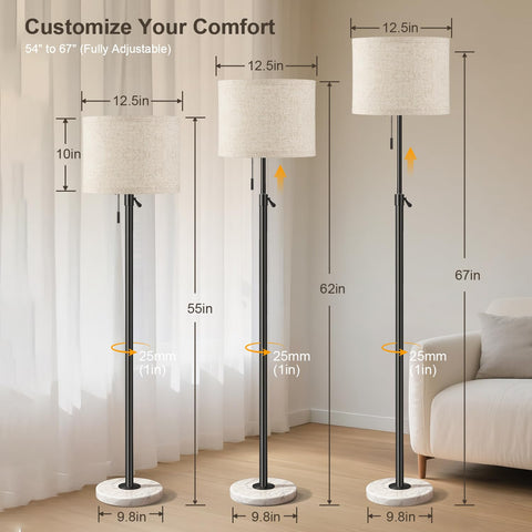 Funnybehom pull chain enables quick lighting mode changes for mood shifts.