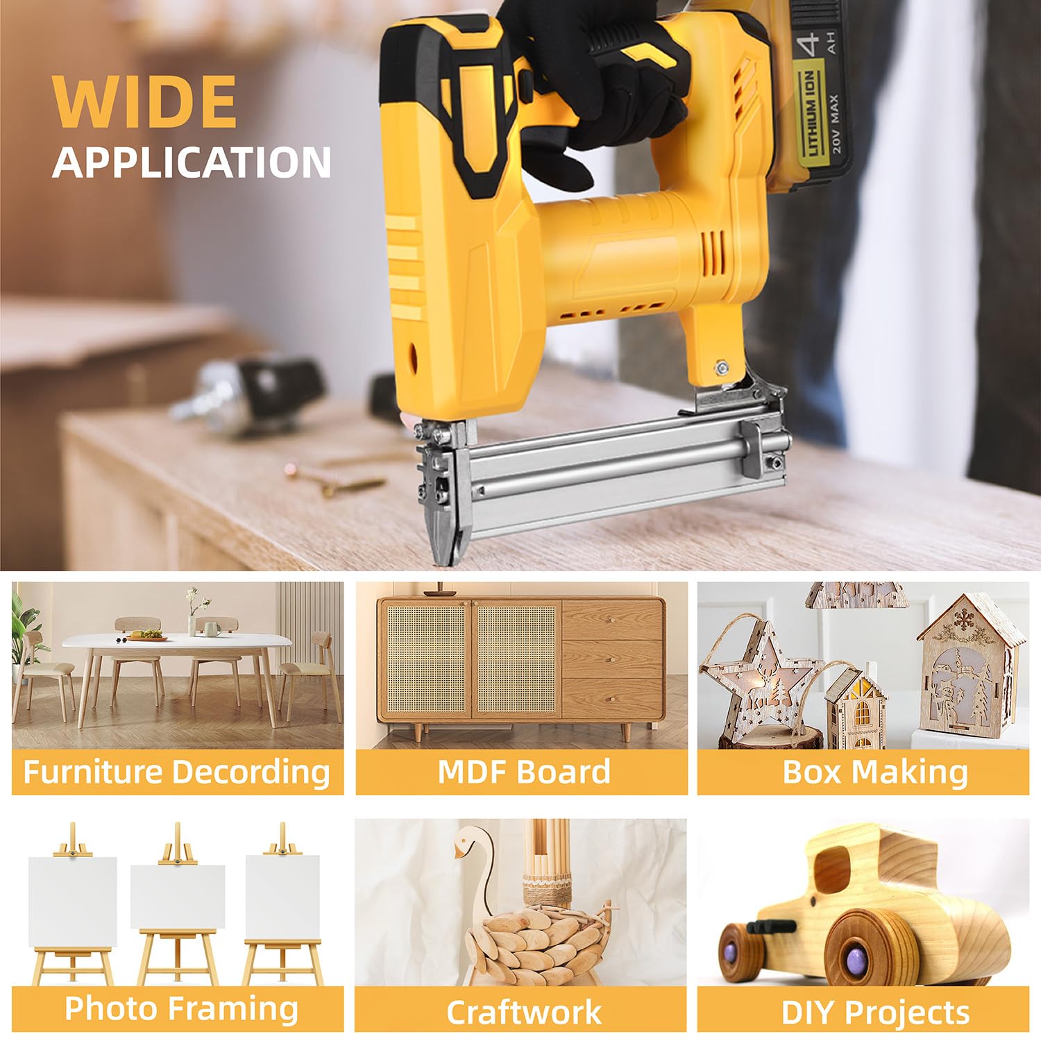 Funnywhale brushless motor delivers longer life and smoother operation.